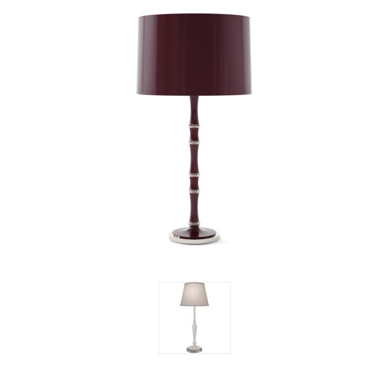 Robert Abbey Kane Candlestick Metal Table Lamp