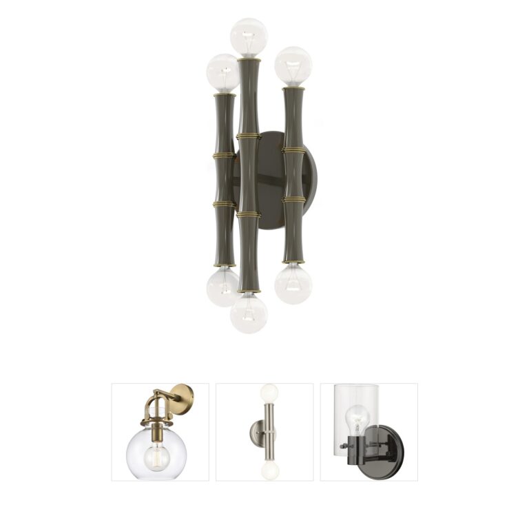 Robert Abbey Kane Metal Wall Sconce