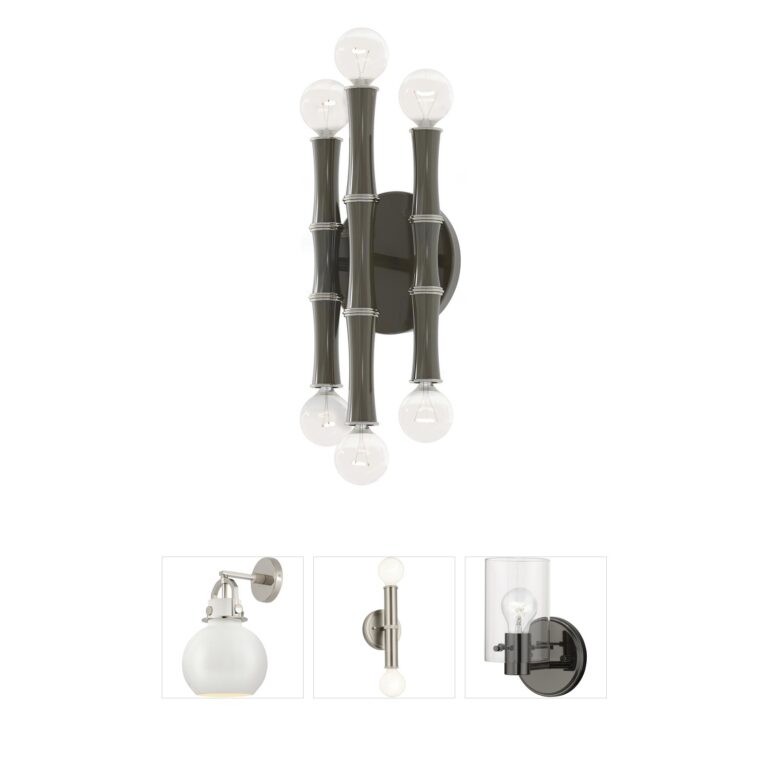 Robert Abbey Kane Metal Wall Sconce