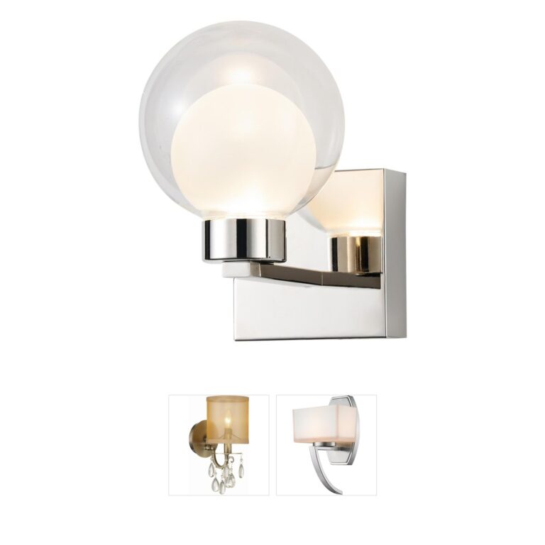 Artcraft Colton Polished Nickel Integrated LED Wall Sconce