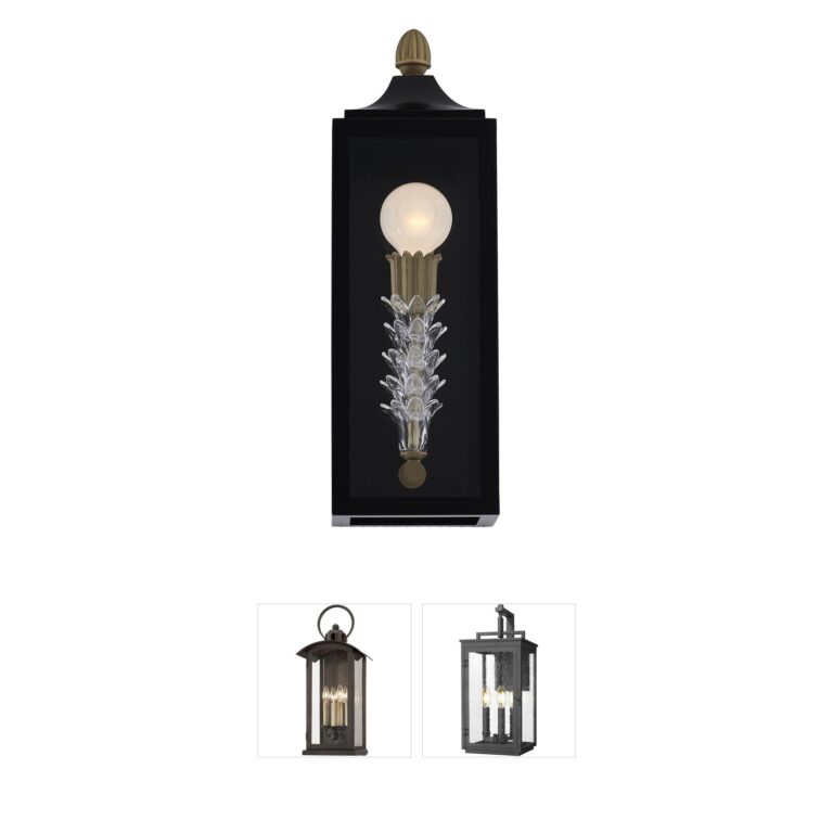 Kalco Midsummer Matte Black Stainless Steel Outdoor Wall Sconce