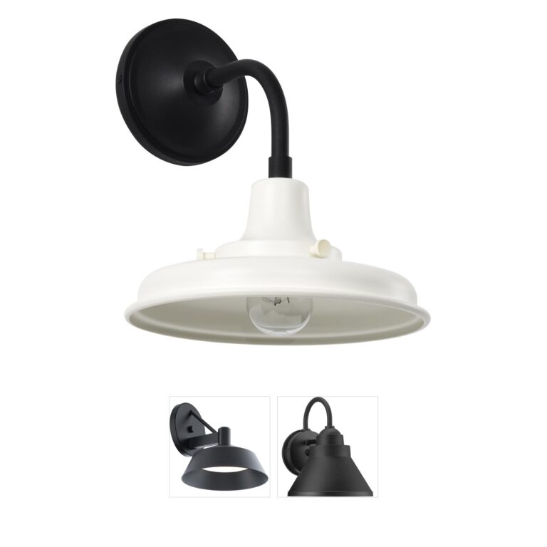 Nuvo Lighting Morris Black Aluminum Outdoor Lantern