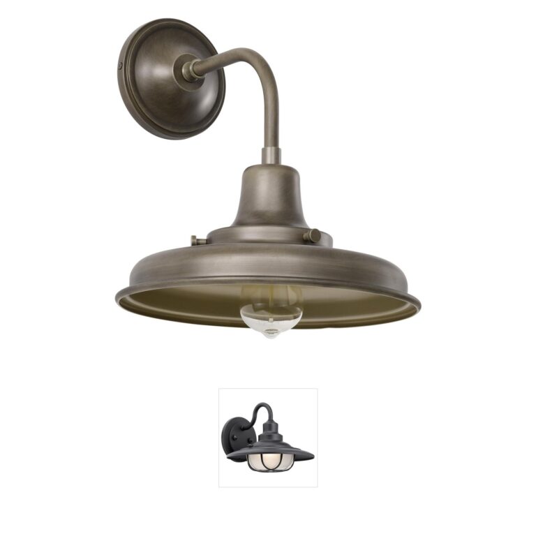 Nuvo Lighting Morris Burnished Bronze Outdoor Wall Lantern
