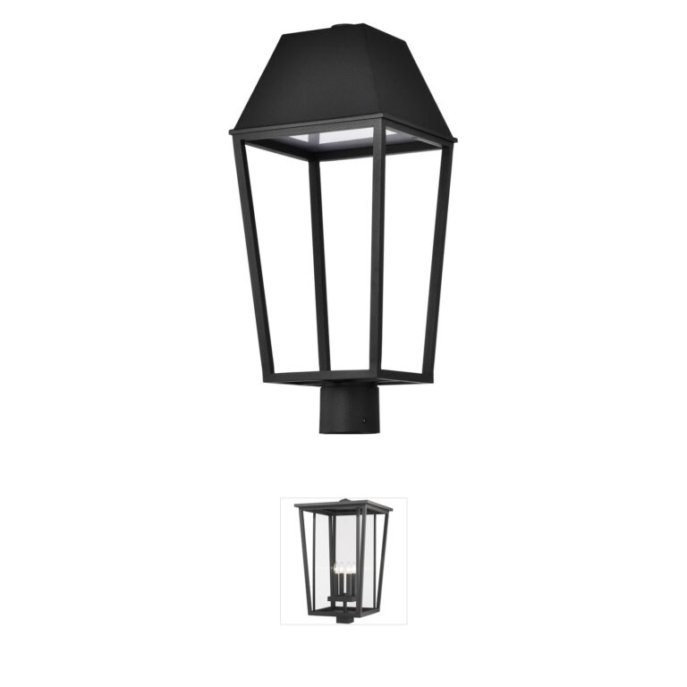 Nuvo Lighting Colt Integrated LED Aluminum Post Lantern