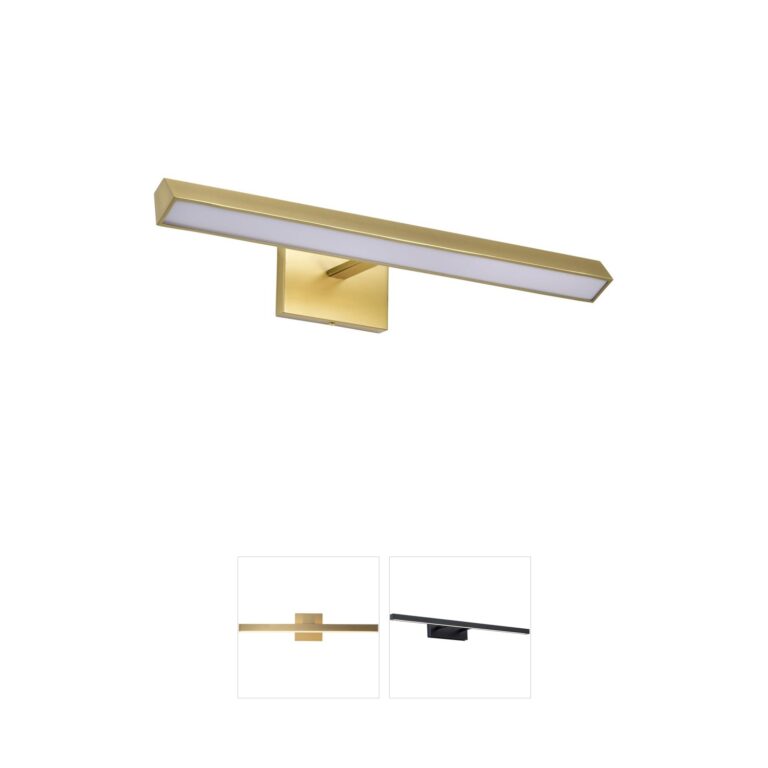 Nuvo Mila 24-Inch LED Picture Light in Vintage Brass