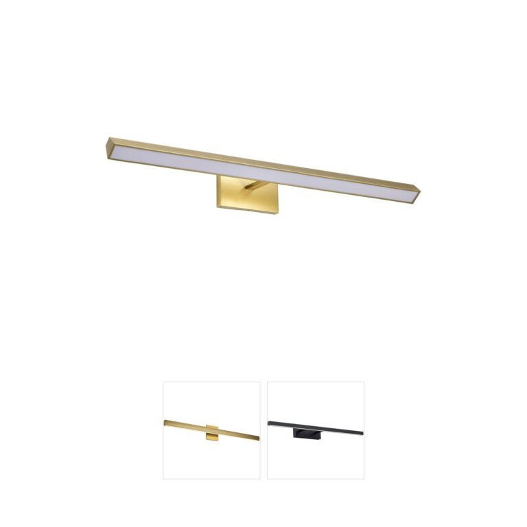 Nuvo Lighting Mila LED Picture Light with Vintage Brass Finish