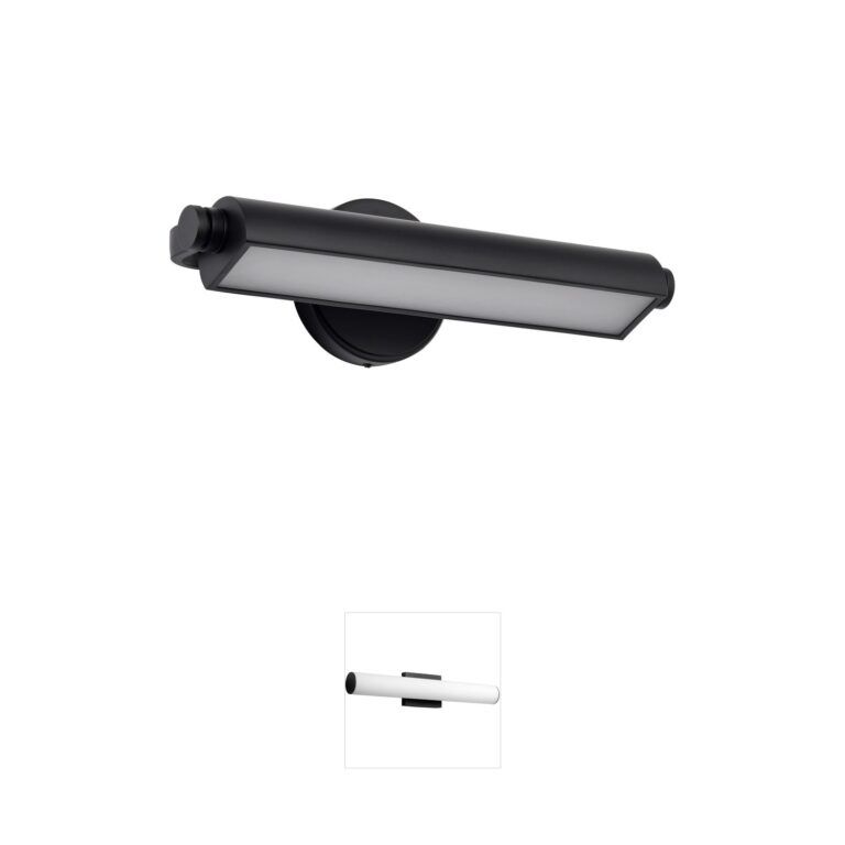 Nuvo Auden 18-Inch Black LED Vanity Light