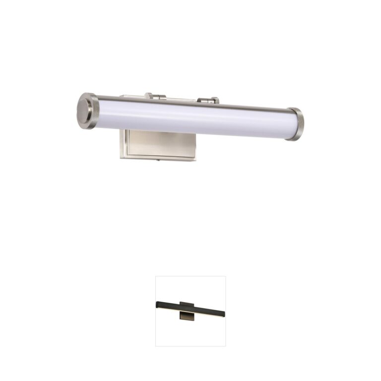 Nuvo Cora 18 Inch Brushed Nickel 3-CCT Selectable LED Vanity Light