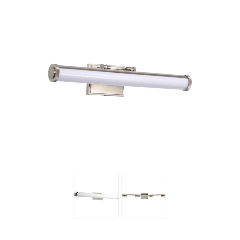 Nuvo Lighting Cora 24-Inch Brushed Nickel CCT Selectable LED Vanity