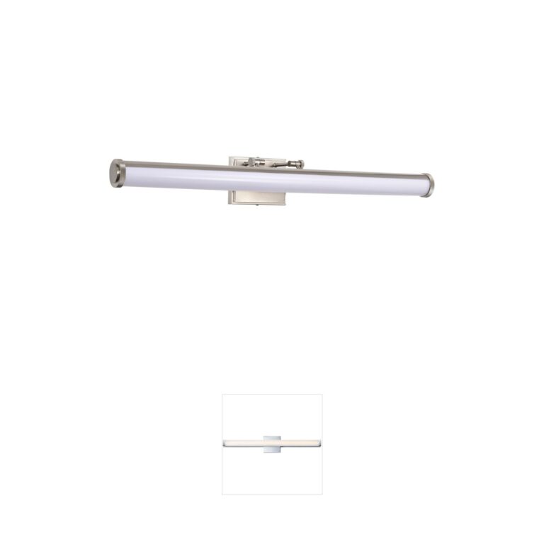 Nuvo Lighting Cora 36 Inch Brushed Nickel CCT Selectable LED Vanity Light