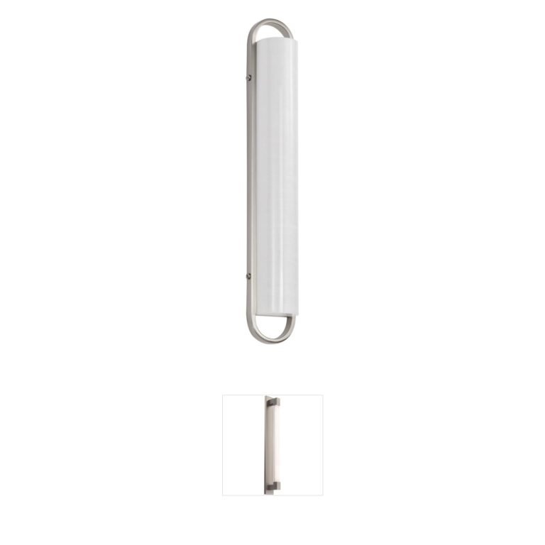 Nuvo Velano LED Vanity Light with Brushed Nickel & Acrylic