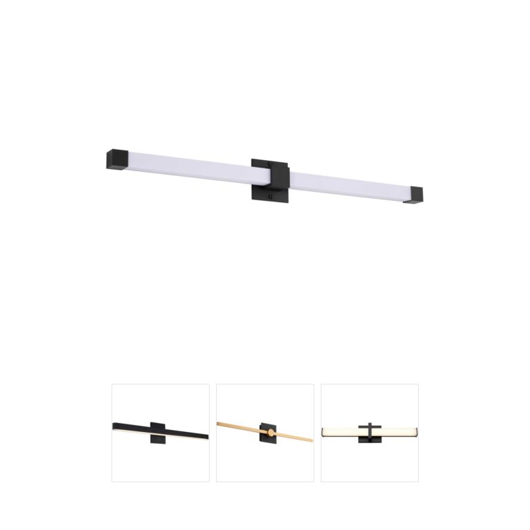 Nuvo Lighting Brightwyn Matte Black LED Vanity Light