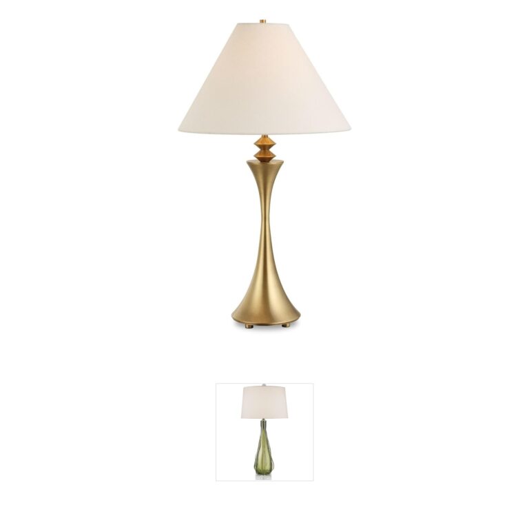 Uttermost Shaefer Gold Metal Table Lamp by David Frisch