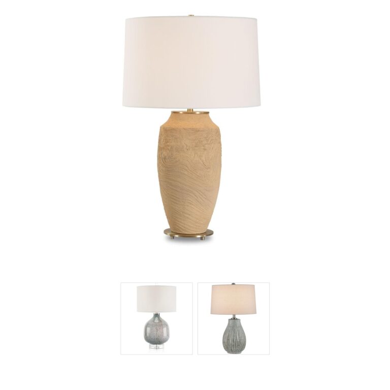 Uttermost Sandstone Flow Terracotta Ceramic Table Lamp
