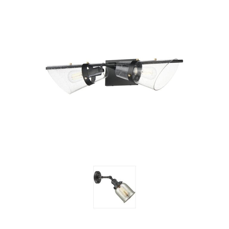 Maxim Lighting Finch Seedy Glass Wall Sconce