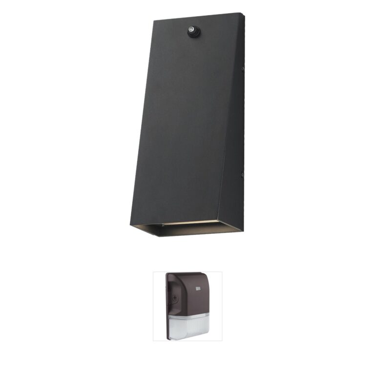 Maxim Lighting Pathfinder Aluminum LED Outdoor Wall Sconce with Photocell