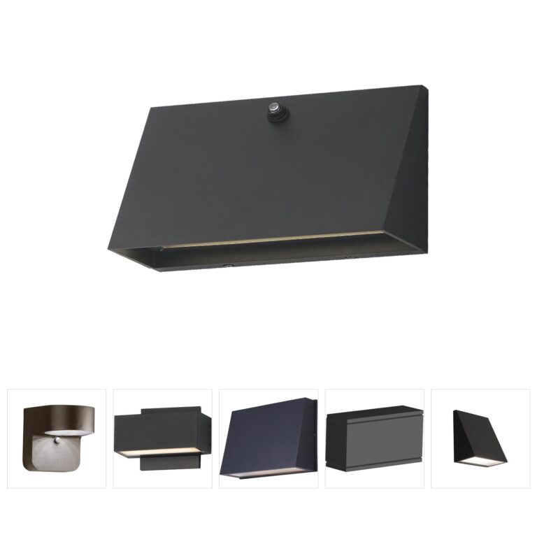 Maxim Lighting Pathfinder LED Outdoor Wall Sconce with Photocell