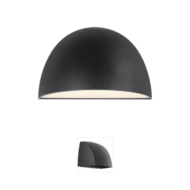 Maxim Lighting Pathfinder Round LED Outdoor Wall Sconce - 5CCT Black