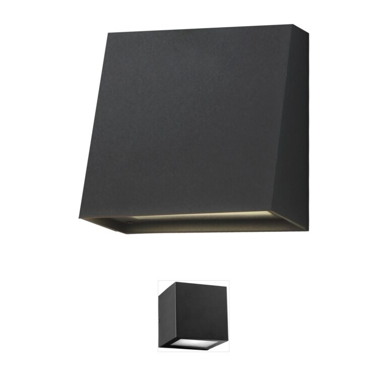 Maxim Lighting Pathfinder LED Outdoor Sconce in Black Aluminum