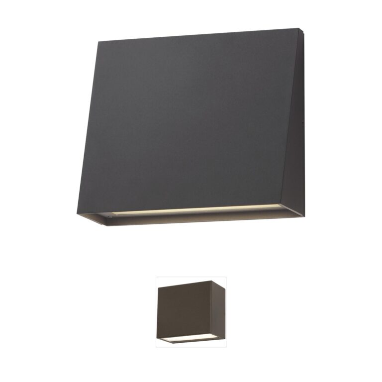 Maxim Lighting Pathfinder LED Outdoor Wall Sconce with 5CCT & Architectural Bronze