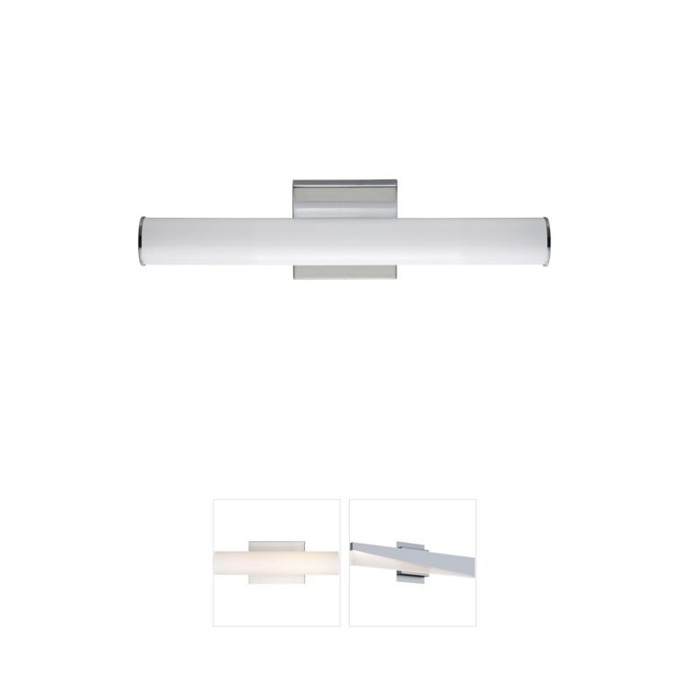 Maxim Lighting Rail 5CCT Polished Chrome LED Vanity Light