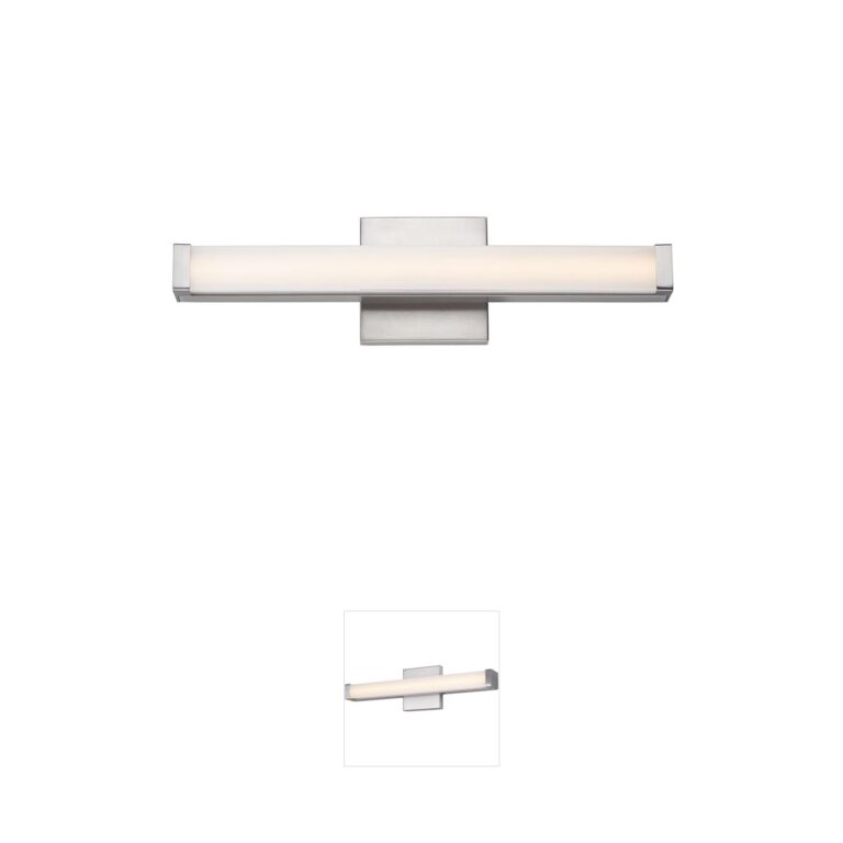 Maxim Lighting Spec 5CCT 18-Inch Satin Nickel LED Bath Vanity Light