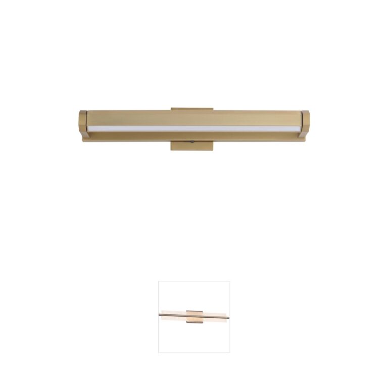 ET2 Braque Gold Aluminum LED Picture Light Wall Sconce