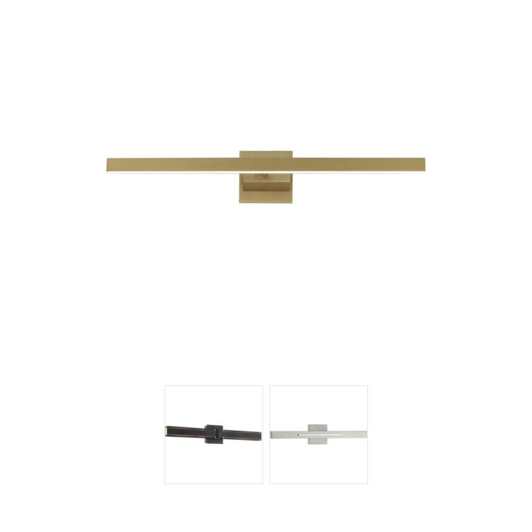 ET2 Pasha Gold LED Aluminum Wall Sconce