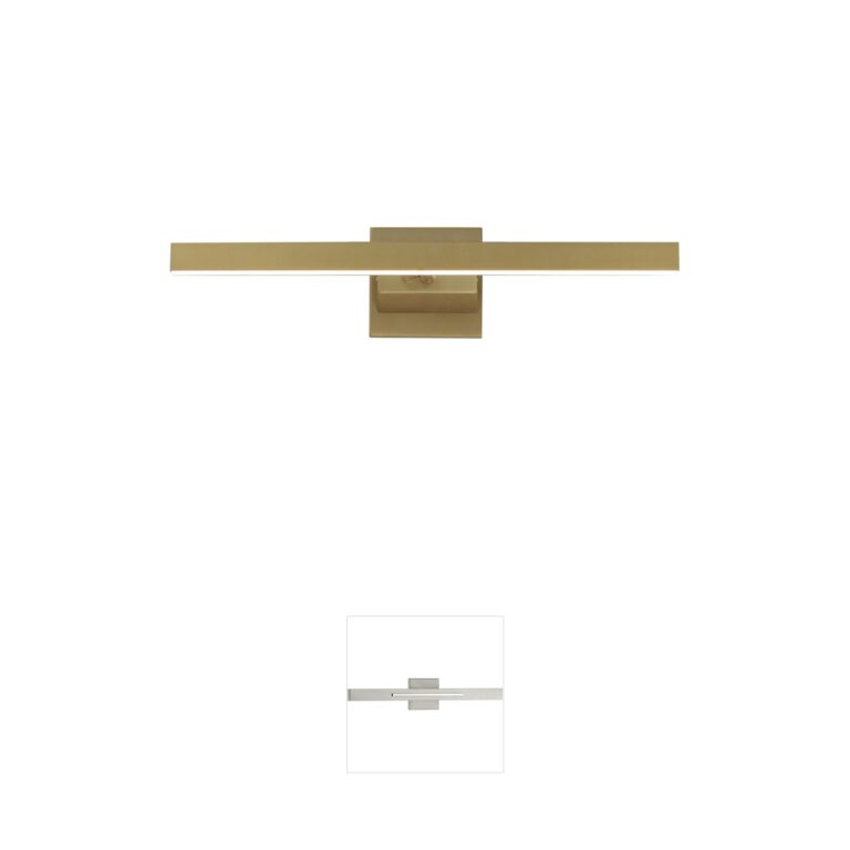 ET2 Pasha 23" LED Gold Picture Light Wall Sconce
