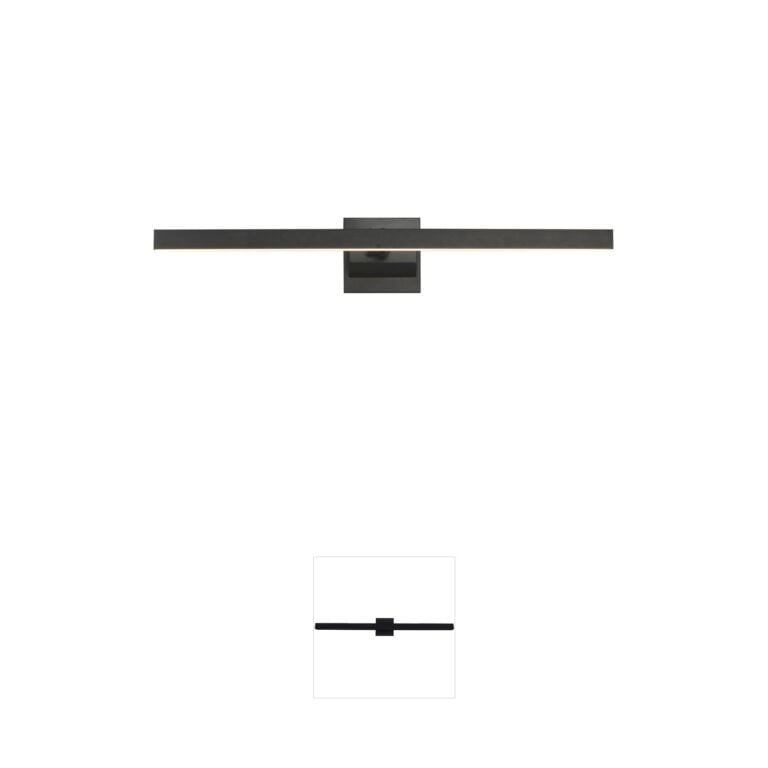 ET2 Pasha 30-Inch Aluminum LED Picture Light in Black
