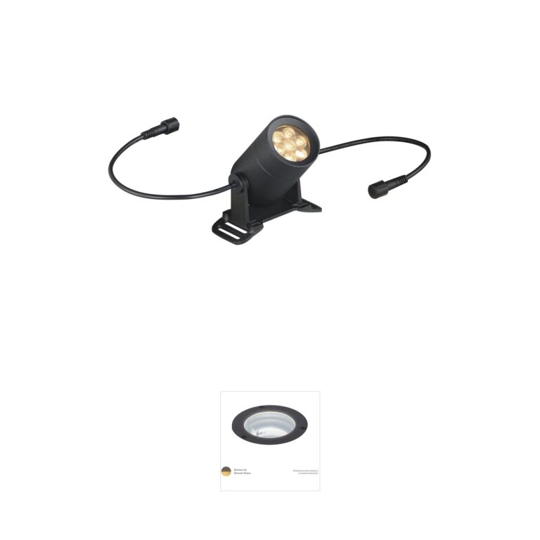 ET2 Tree Hugger Black Aluminum LED Pathway Spot Light