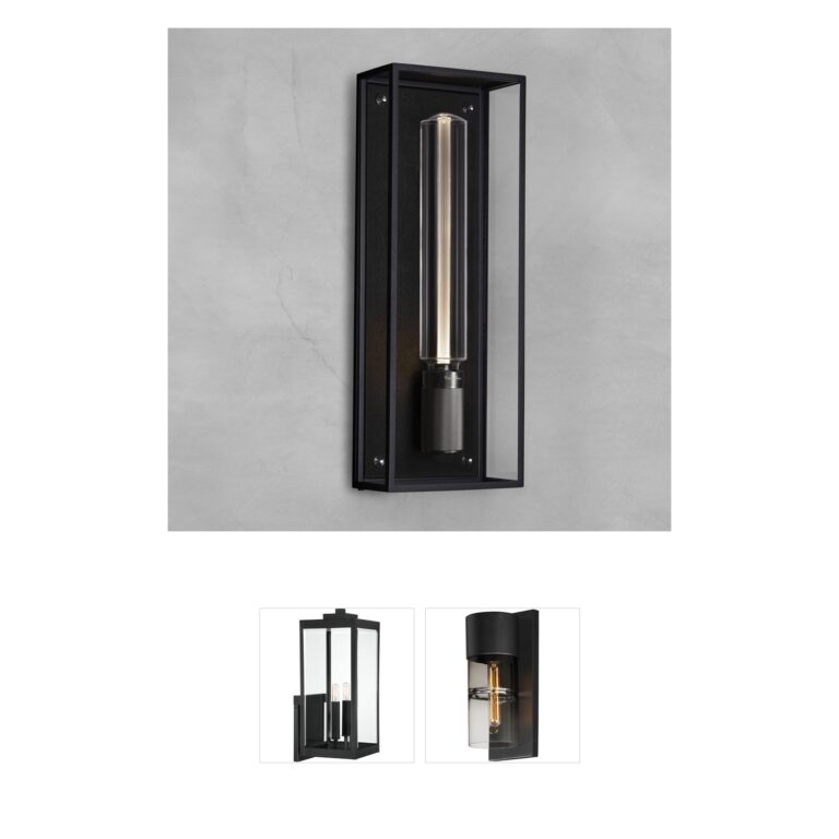 Buster + Punch London Caged Wet Cross Large Outdoor Wall Light