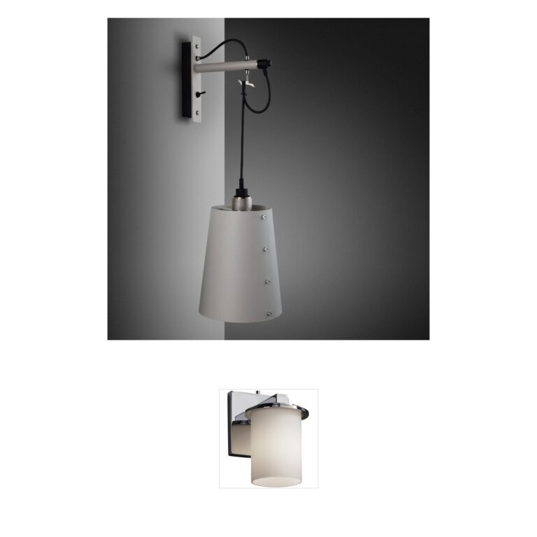 Buster + Punch Hooked Cross Steel Wall Sconce