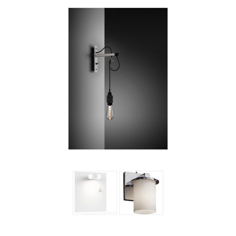 Buster + Punch Hooked Stone Brass Wall Sconce