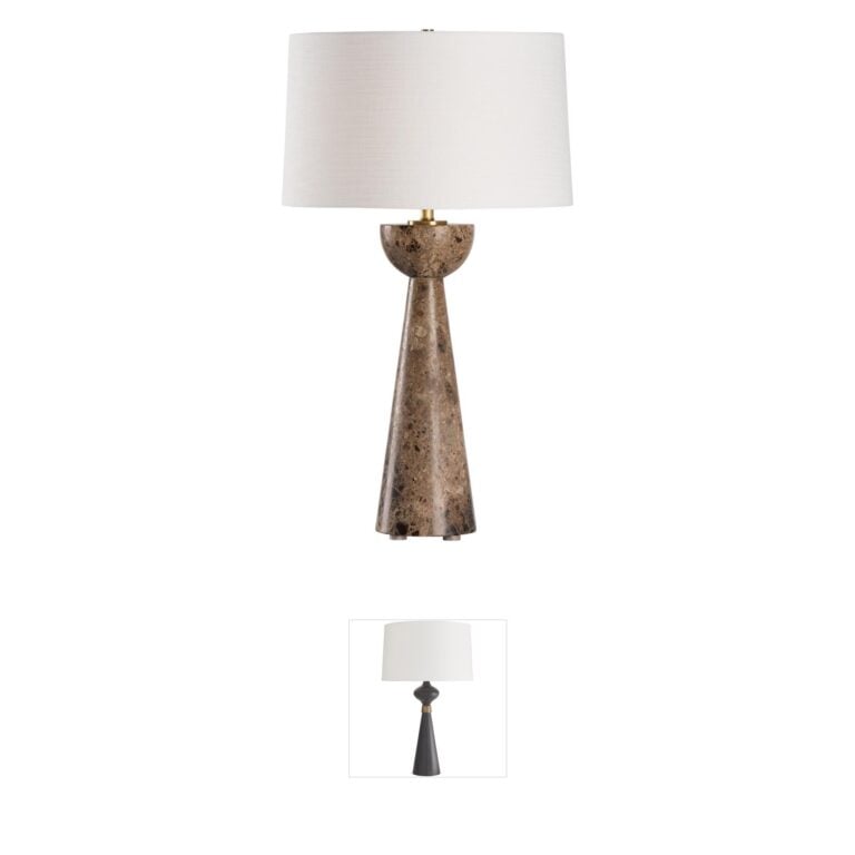 Chelsea House Terra Collection Linen Shade Table Lamp
