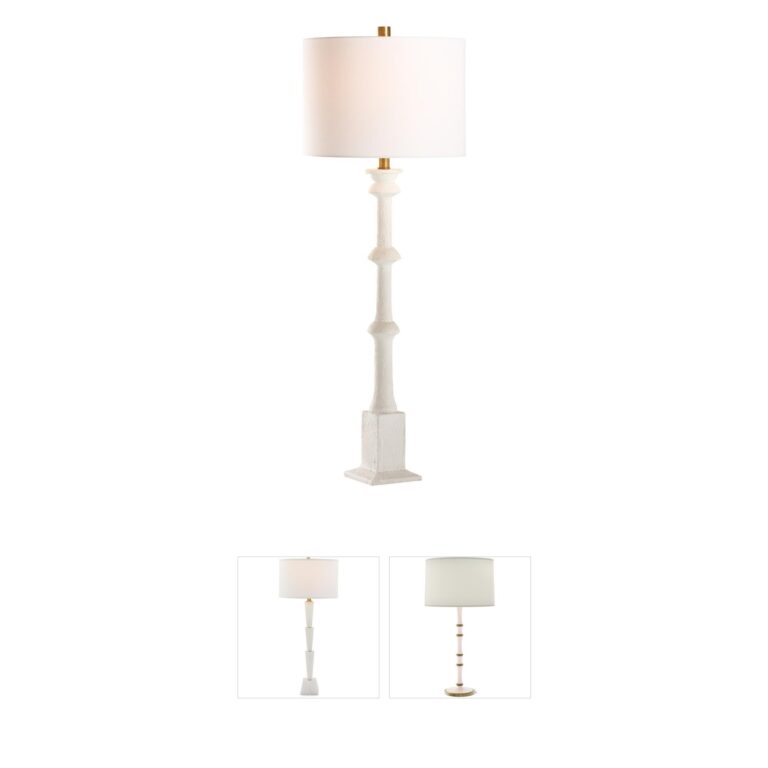 Chelsea House Lawrence Linen Shade Table Lamp