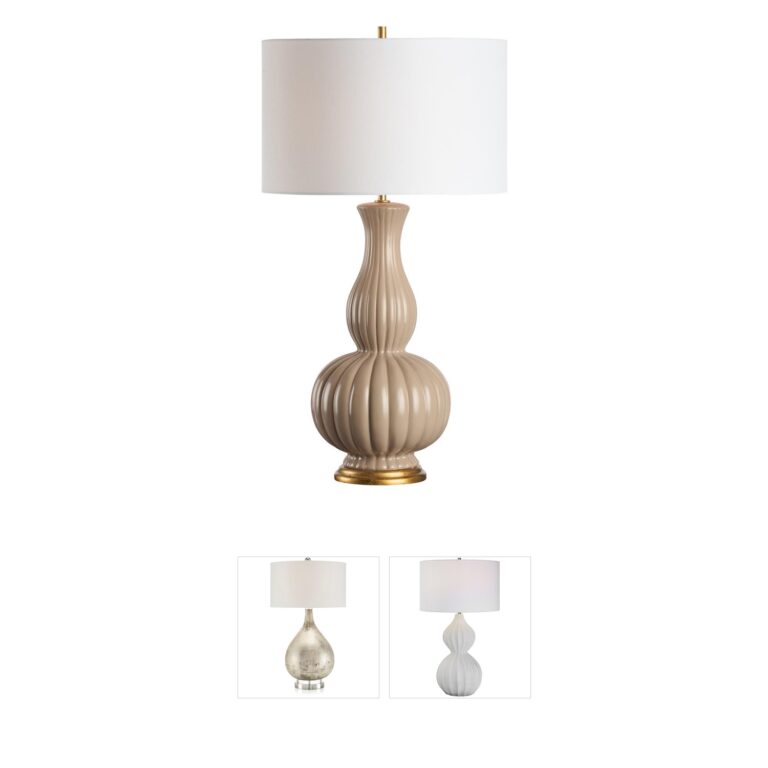 Chelsea House Augusta Linen Table Lamp