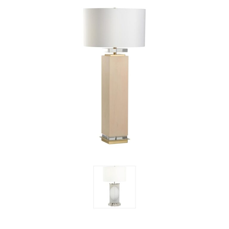 Chelsea House Birds Eye Brown Buffet Lamp