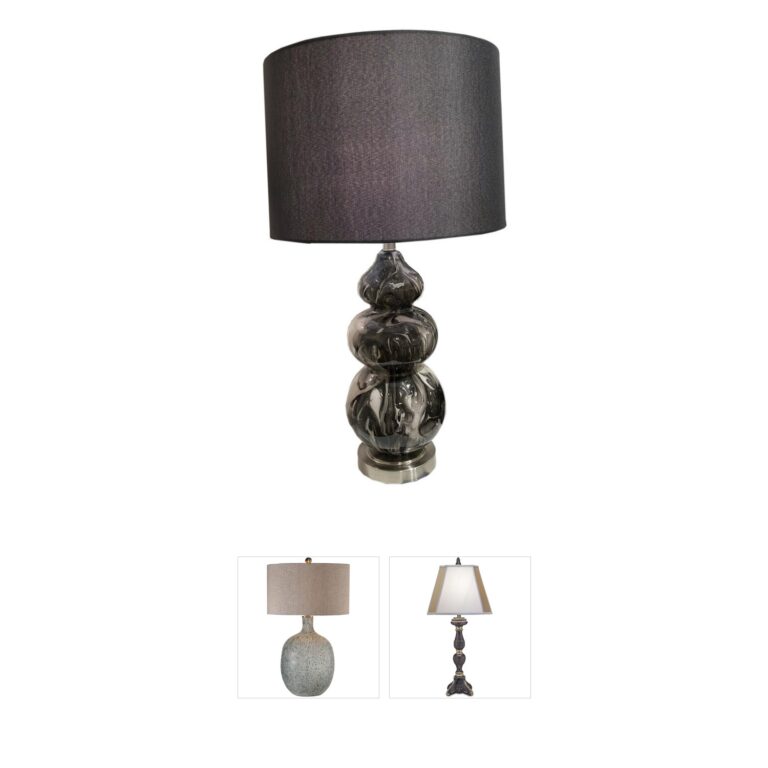 Chelsea House Cassian Linen Table Lamp