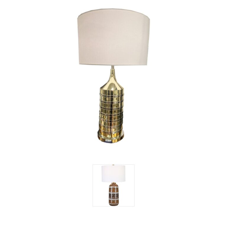 Chelsea House Hudson Collection Gold & Silver Table Lamp