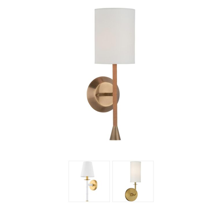 Wildwood Jaxson Brown Wall Sconce