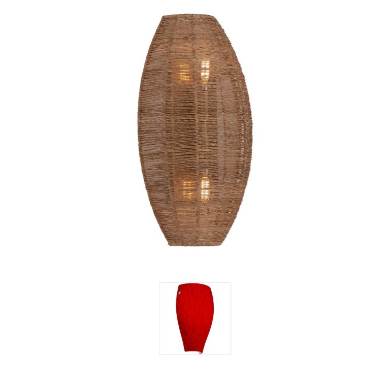 Wildwood Teague Brown 2-Light Wall Sconce