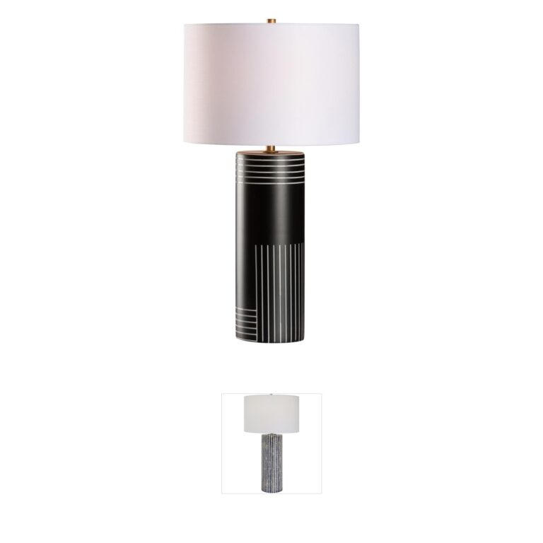 Wildwood Marco Linen Shade Table Lamp