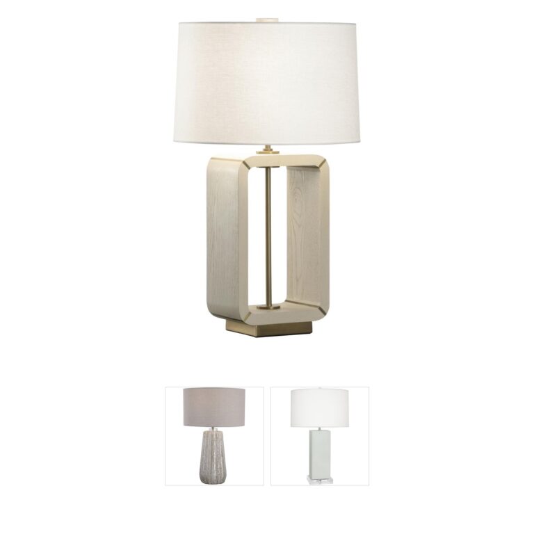 Wildwood Oak Island Linen Table Lamp