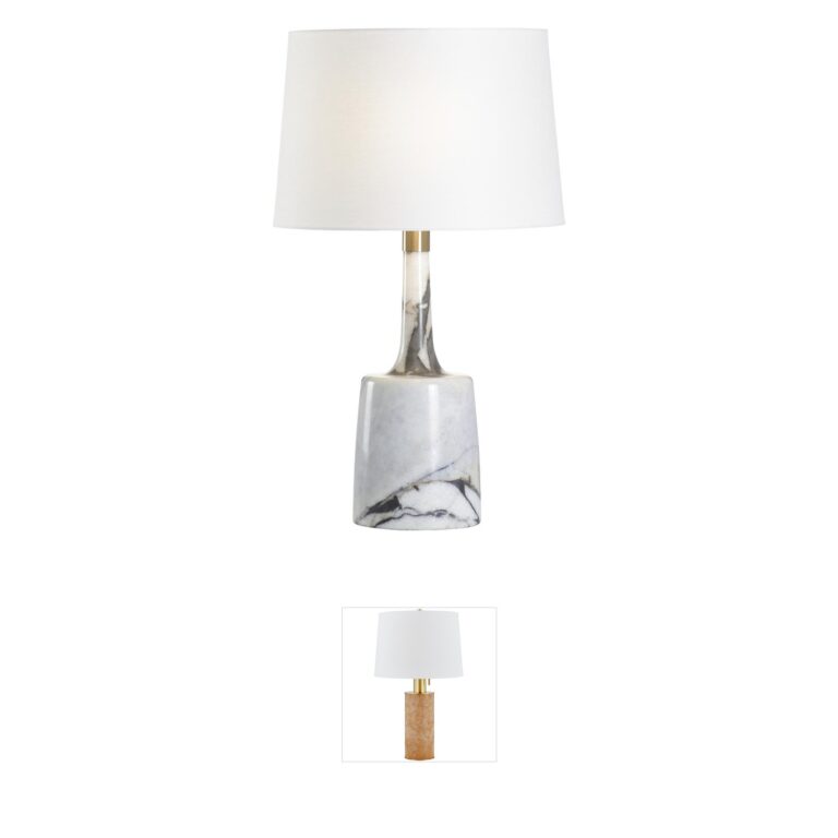 Wildwood Verona White Cream Table Lamp