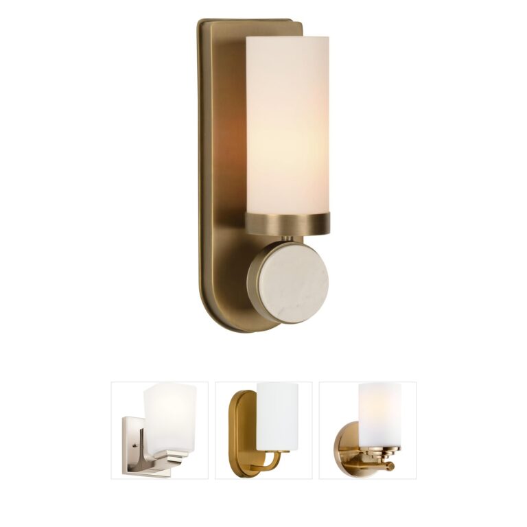 Wildwood Emmons Antique Brass Wall Sconce