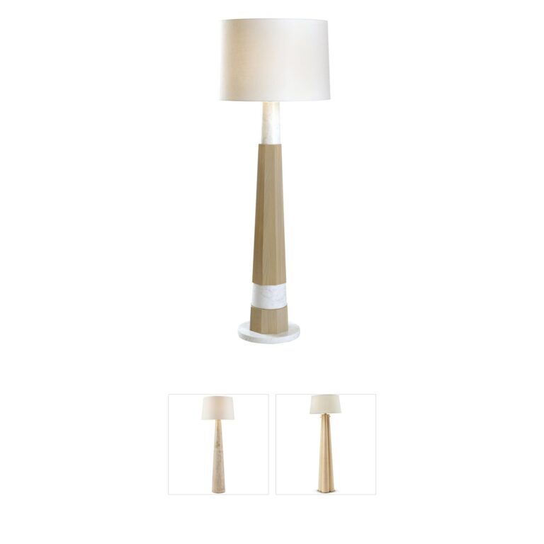 Wildwood Laurence Linen Floor Lamp