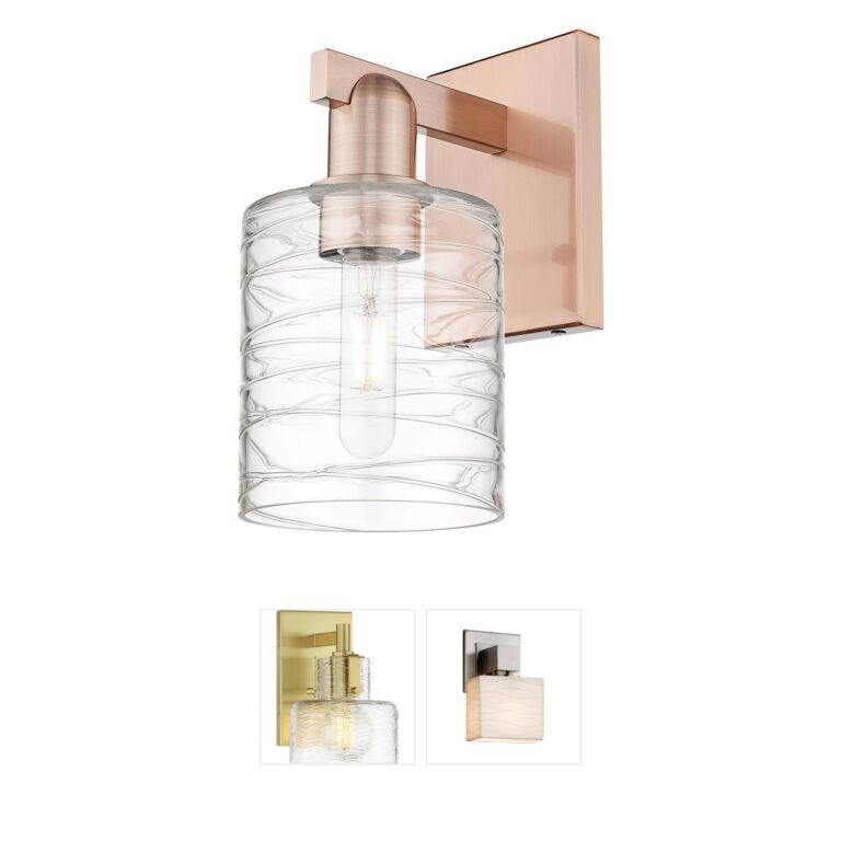 Innovations Lighting Arcadia Cobbleskill Antique Copper Wall Sconce