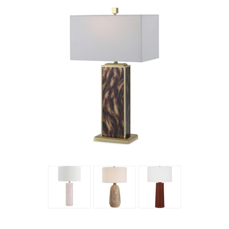 Theodore Alexander Arakan Calico Table Lamp