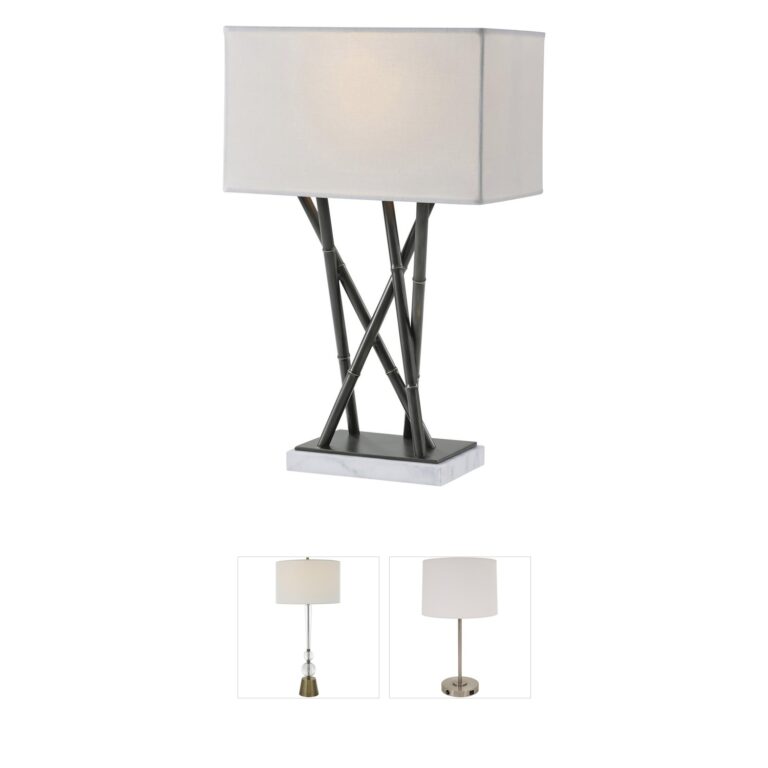 Theodore Alexander Kesden Romulus Bamboo Table Lamp